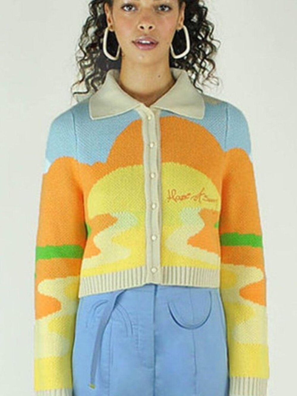 House of Sunny Day Tripper Cardigan - Size UK 6 /